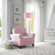 Lampy stojące - LAMPA STOJĄCA PODŁOGOWA DLA DZIECI XL BIAŁA/RÓŻOWY ABAŻUR KATE - miniaturka - grafika 1