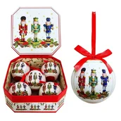 Bombki - Zestaw bombek choinkowych Dziadek do orzechów 5 szt - miniaturka - grafika 1