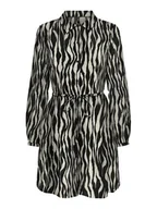 Sukienki - ONLY Sukienka koszulowa Nova 15241890 Czarny Regular Fit - miniaturka - grafika 1