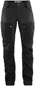Spodnie damskie - FJALLRAVEN Spodnie damskie Keb Trousers Curved W wielokolorowa Schwarz/Steingrau 32 - miniaturka - grafika 1