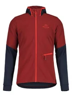 Kurtki i kamizelki sportowe męskie - Maloja Kurtka hybrydowa "AuerhahnM. Puzzle" w kolorze granatowo-czerwonym - miniaturka - grafika 1