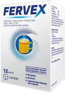 Przeziębienie i grypa - Bristol MYERS SQUIBB POLSKA SP Z O.O Fervex o smaku cytrynowym 12 saszetek - miniaturka - grafika 1