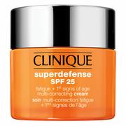 Kremy do twarzy z filtrem - Clinique Superdefense SPF 25 Multi-correcting Cream Skin Type 1 & 2 (50ml) - miniaturka - grafika 1