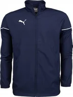 Kurtki męskie - Kurtka męska Puma teamRISE Sideline granatowa r. L - miniaturka - grafika 1