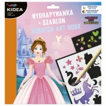 Kreatywne wydrapywanki z szablonami C KIDEA - DERFORM - Zabawki kreatywne - miniaturka - grafika 2