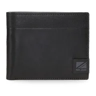 Koszulki i topy damskie - Pepe Jeans Topper Portfel Czarny 12,5x9,5x1 cms Skóra, czarny, Talla única, Portfel z portfelem - miniaturka - grafika 1