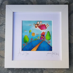 Anioł stróż personalizowany - Pamiątka Chrztu Świętego - miniaturka - grafika 1