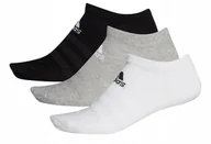 Skarpetki damskie - Adidas, Skarpety, Light Low 3PP DZ9400, czarny, rozmiar 43/45 - miniaturka - grafika 1