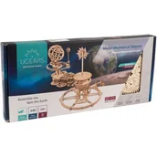 Zabawki konstrukcyjne - Ugearsmodels Mechaniczne Tellurium - model mechaniczny do składania - fornir - 249 elementów - Ugearsmodels UGE-20864 - miniaturka - grafika 1