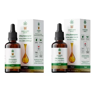 Olejek CBD full spectrum 5% + Olejek CBG full spectrum 5% - Suplementy naturalne - miniaturka - grafika 1