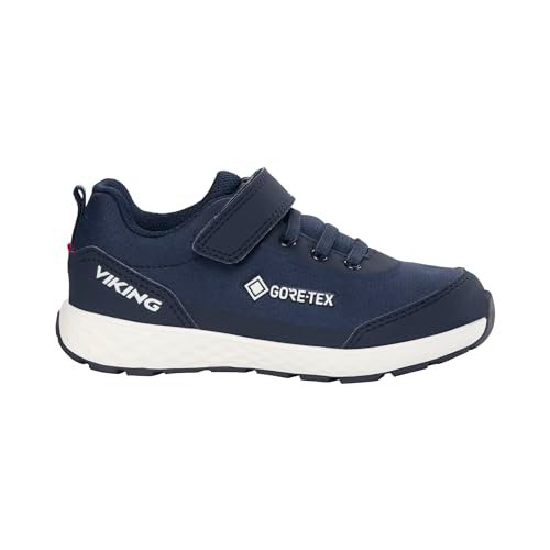 Viking Dziewczęce buty trekkingowe Fun GTX 1v, Granatowo-biały, 33 EU