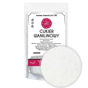 Cukier wanilinowy - 200g Waniliowy 0,2kg - Cukier i słodziki Cukier wanilinowy - 200g Waniliowy 0,2kg - Cukier i słodziki - miniaturka - grafika 1