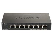 Pozostałe akcesoria sieciowe - D-LINK 8-Port Layer2 PoE Smart Gigabit Switch 8x 10/100/1000Mbps TP RJ-45 PoE Port 802.3af/at Power-over-Ethernet up to 30 Watt - miniaturka - grafika 1