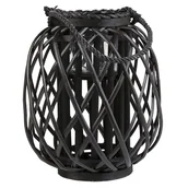 Dekoracje domu - Beliani Lampion czarny 30 cm MAURITIUS - miniaturka - grafika 1