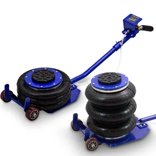 Podnośnik Poduszkowy "Bałwanek" pneumatyczny niski 3T + gumy stabilny - Pozostałe wyposażenie warsztatu - miniaturka - grafika 17