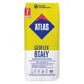 Kleje i inne preparaty budowlane - Atlas Klej żelowy Geoflex Biały 25 kg - miniaturka - grafika 1