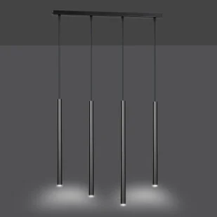 Emibig SELTER 4 BLACK 552/4 lampa wisząca 4x20W/G9 IP20 552/4 - Lampy sufitowe - miniaturka - grafika 5