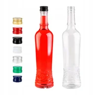 Domowy wyrób alkoholu - Butelka TOAST 0,5 L 500ml na NALEWKI SYROP SOKI WODĘ CYDR BIMBER + ZAKRĘTKA - miniaturka - grafika 1