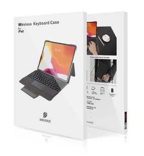 Dux Ducis Touchpad Keyboard Case etui na tablet bezprzewodowa klawiatura Bluetooth iPad Pro 12.9'' 2018 / 2020 / 2021 czarny - Etui i futerały do telefonów - miniaturka - grafika 5