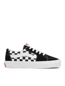 Trampki damskie - Vans Tenisówki Sk8-Low VN0A4UUK4W71 Czarny - miniaturka - grafika 1