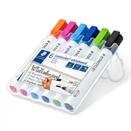 Przybory szkolne - Staedtler Marker Lumocolor do białych tablic 6 kolorów - miniaturka - grafika 1