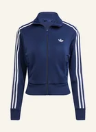 Kurtki damskie - Adidas Originals Kurtka Treningowa Z Dzianiny Firebird blau - adidas Originals - miniaturka - grafika 1