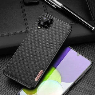 Dux Ducis Fino etui pokrowiec pokryty nylonowym materiałem Samsung Galaxy A22 4G czarny - Etui i futerały do telefonów - miniaturka - grafika 16