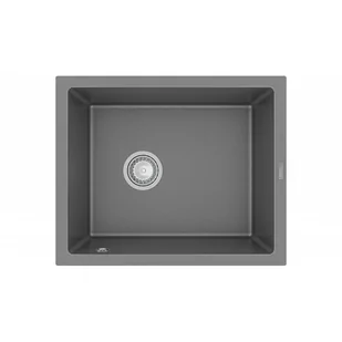Mexen Pedro zlewozmywak granitowy 1-komorowy 560 x 460 mm, szary - 6508561000-71 - Zlewozmywaki - miniaturka - grafika 1