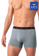 Majtki męskie - SZORTY KEY MXH-178 A25 (kolor szary, rozmiar L) - miniaturka - grafika 1