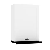 Szafki kuchenne - Szafka kuchenna wisząca z okapem 60 ADELE W60 SLIM/88 P/L biała mat/czarna - miniaturka - grafika 1