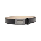 Paski - Calvin Klein Skórzany pasek ADJ FORMAL PLAQUE - miniaturka - grafika 1