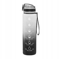 80665 Butelka na wodę Gym 1 l szara AMBITION