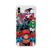 Etui i futerały do telefonów - DC ERT GROUP Oryginalne etui na telefon Justice League 004 iPhone X/XS Phone Case Cover WPCHEROS362 - miniaturka - grafika 1