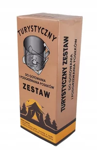 Aidpol Turystyczny zestaw do gotowania i podgrzewania posiłków Aidpol - Kuchnia turystyczne i akcesoria - miniaturka - grafika 1