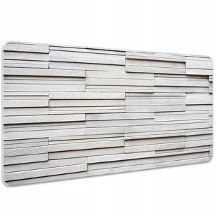 Podkładka pod myszkę Białe deski DESKMAT 100x51 cm - Podkładki pod mysz - miniaturka - grafika 1
