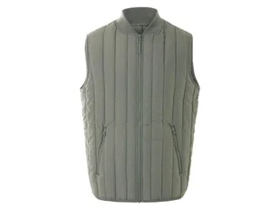 LIVERGY® Kamizelka męska pikowana, wodoodporna (Zielony, L (52/54)) - Kamizelki męskie - miniaturka - grafika 1