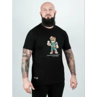 Koszulki sportowe męskie - Środowisko Miejskie T-shirt Koszulka Alcotourist Bear Black - miniaturka - grafika 1