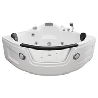 Wanny z hydromasażem - Wanna łazienkowa z hydromasażem Spa narożna 135x135 cm MO-0322 - miniaturka - grafika 1