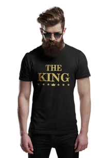 Koszulka na walentynki z napisem THE KING - Walentynki - miniaturka - grafika 1