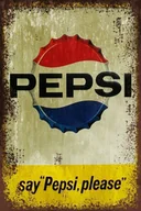 Podkładki pod mysz - PODKŁADKA POD MYSZ Z Nadrukiem 22x18 cm Pepsi Coca-Cola Tekst Prezent - miniaturka - grafika 1