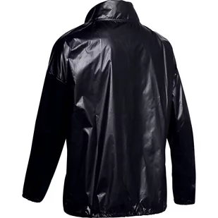 Kurtka damska Under Armour METALLIC WOVEN PO ANORAK - Kurtki i kamizelki sportowe damskie - miniaturka - grafika 2