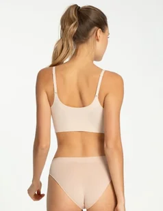 BIUSTONOSZ JULIMEX SIMPLE BRA TOP BEŻOWY (kolor beż, rozmiar L) - Biustonosze - miniaturka - grafika 1