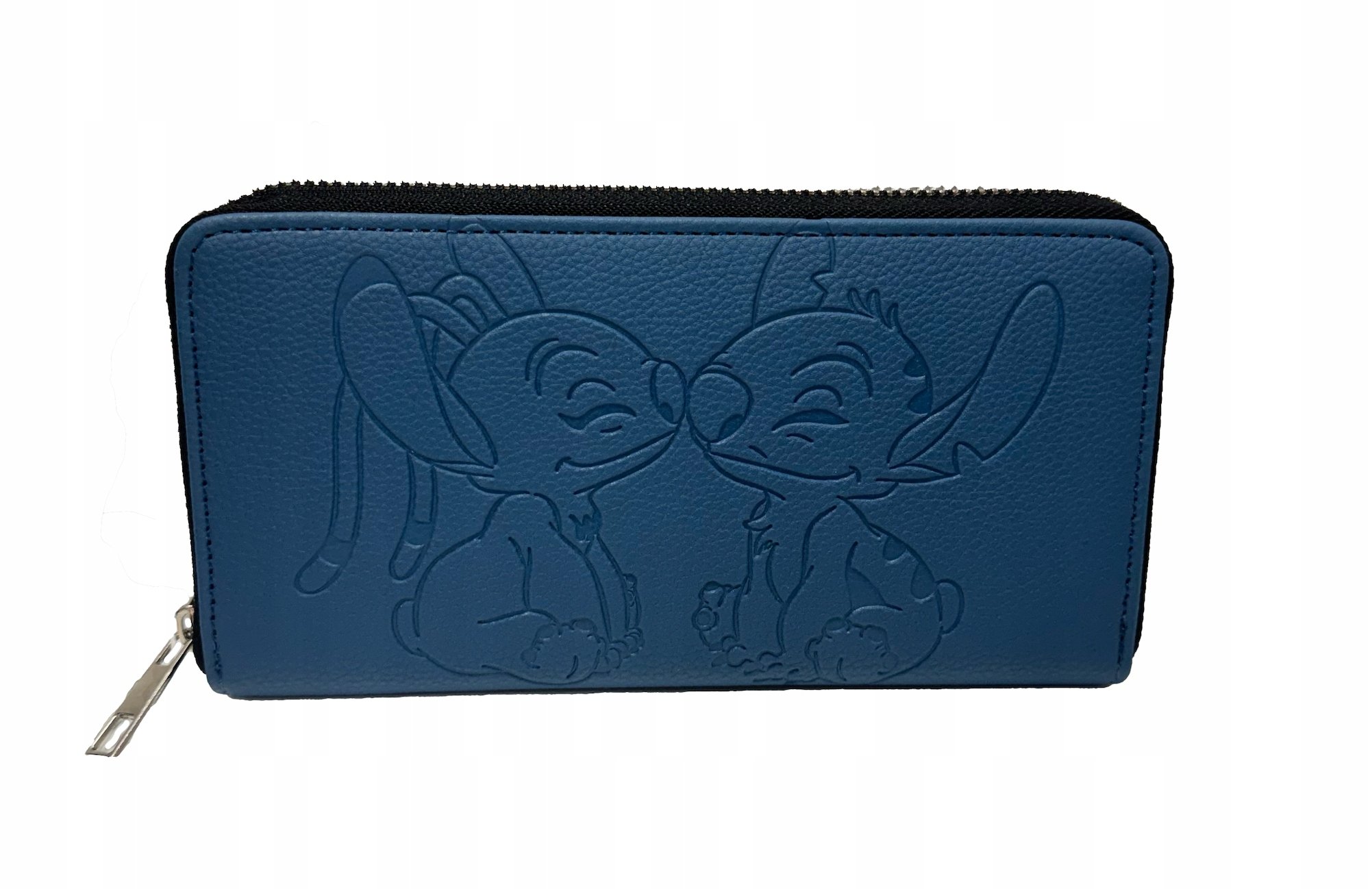 Stitch & Angel Portfel Niebieski Wallet 19x10x2,5cm'