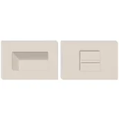 Szyldy i rozety - Rozeta podklamkowa do wc Enzo nikiel satyna Metal-Bud - miniaturka - grafika 1