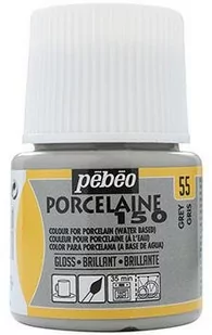 Farba Pebeo Porcelaine 150 - 55 Grey - Farby i media malarskie - miniaturka - grafika 1