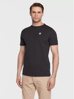 Koszulki i topy damskie - North Sails T-Shirt 692812 Czarny Regular Fit - grafika 1