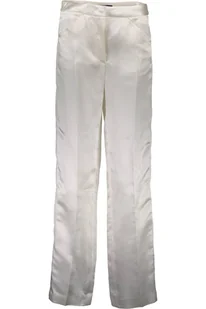 JUST CAVALLI BIAŁE SPODNIE DAMSKIE - Spodnie damskie - miniaturka - grafika 1