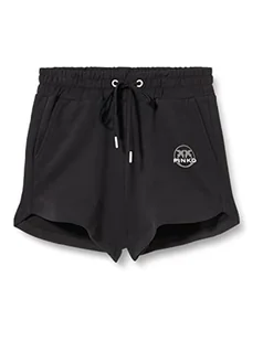 Pinko Damskie przerażające szorty bawełniane bluza spodnie, Z99_czarna limuzyna, XS - Spodenki damskie - miniaturka - grafika 1