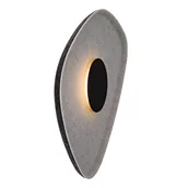 Lampy ścienne - Lampa ścienna Deux W0558 Maxlight LED 5W 3000K do kuchni czarna szara - miniaturka - grafika 1