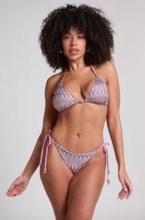 Hunkemöller Top od bikini Cali Highleg Różowy - Stroje kąpielowe - miniaturka - grafika 1